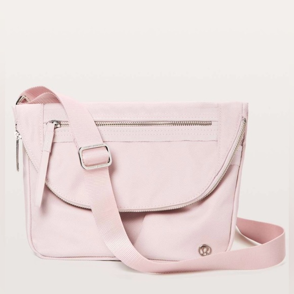 lululemon athletica Handbags - Lululemon All night Festival Bag Vol 5 L in Misty Pink